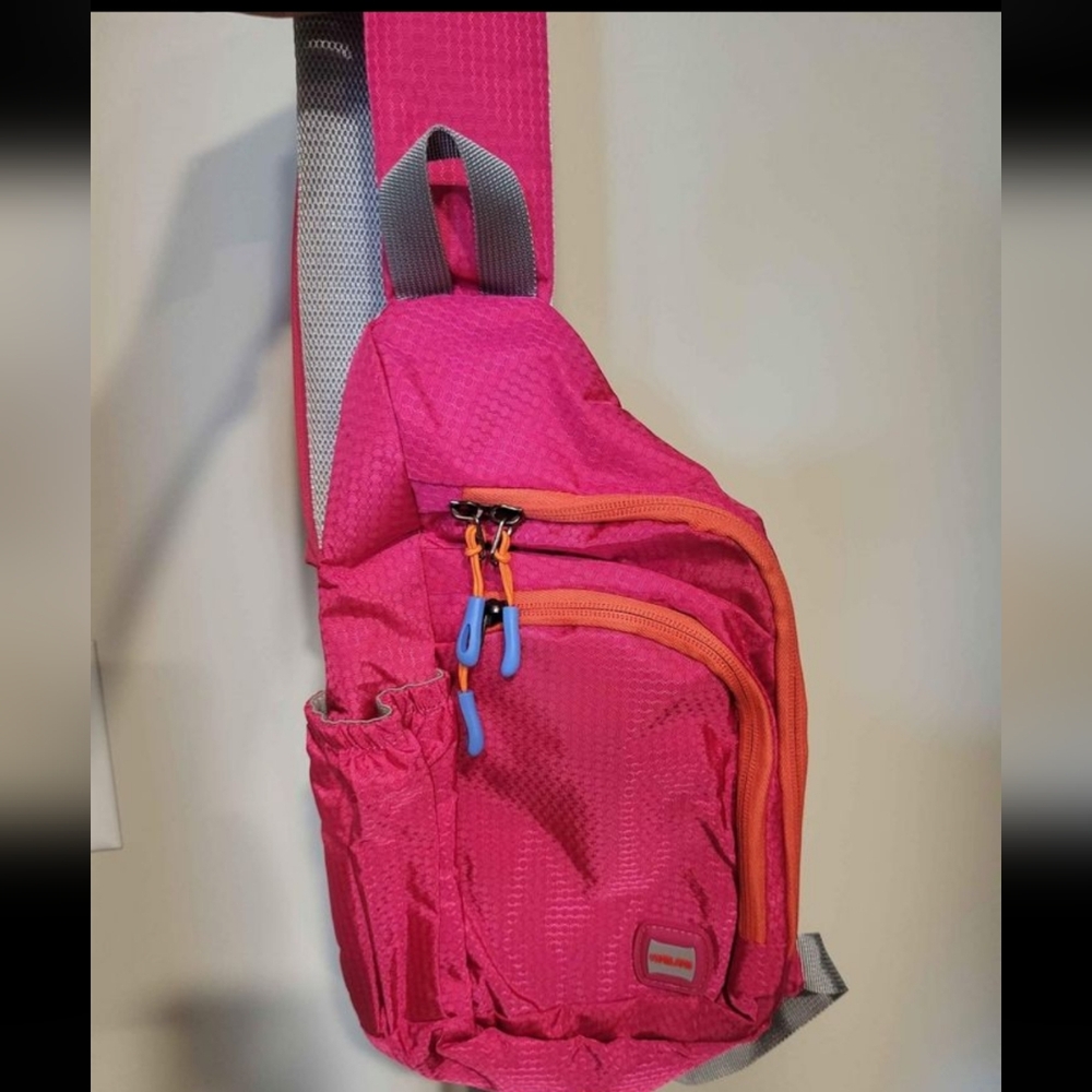 Pink Cross Shoulder Bag